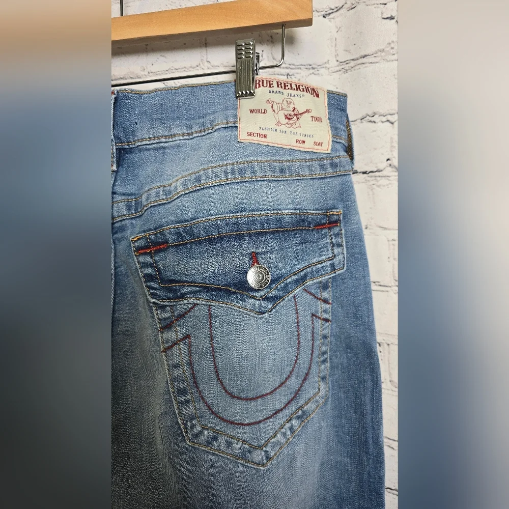 True Religion Men's Ricky Relaxed Straight Jeans‎ Size 36